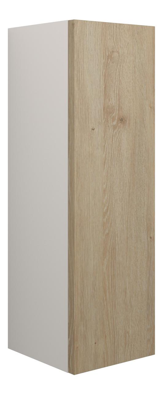 Auvellis Linaro 200mm Slim Base Unit – Havana Oak | Cabinet Colour: Grey