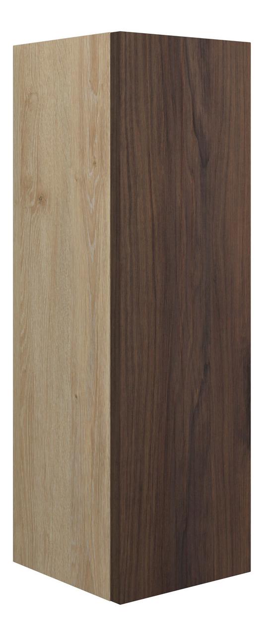 Auvellis Linaro 200mm Slim Base Unit – Warm Walnut | Cabinet Colour: Oak