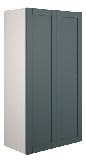 Auvellis Forma 600mm Standard 2 Door Storage Unit – Matt Green Camo | Cabinet Colour: Grey