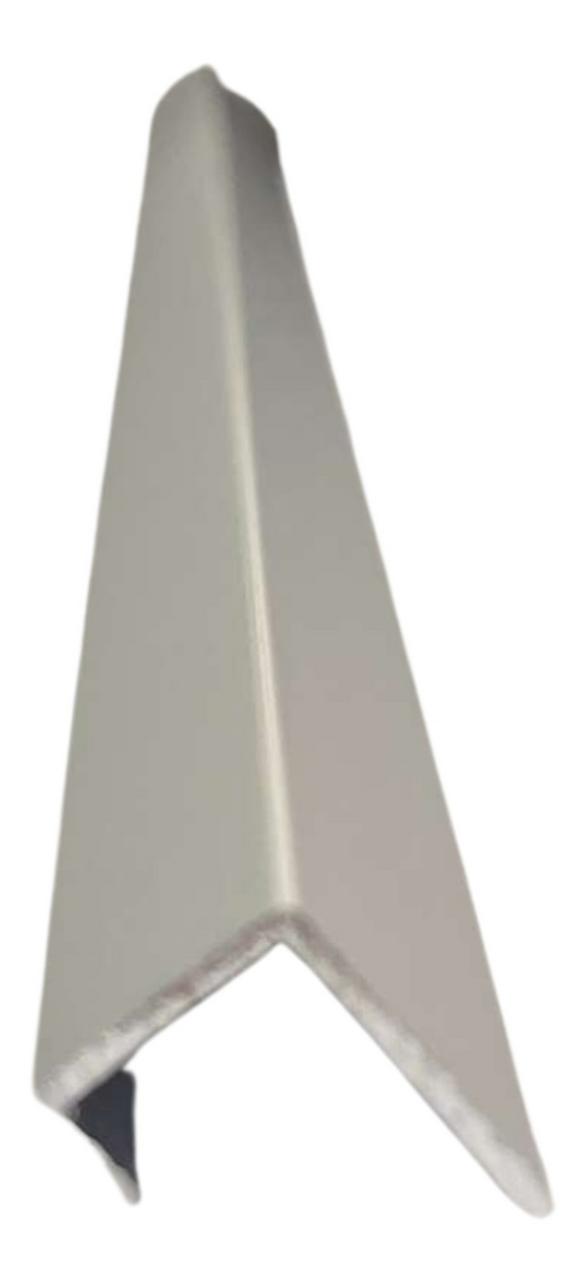 Auvellis Nexara J-Shaped End Cap Profile 2.4m – Aluminium