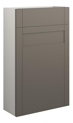 Auvellis Forma 500mm Slim WC Unit – Matt Stone | Cabinet Colour: Grey