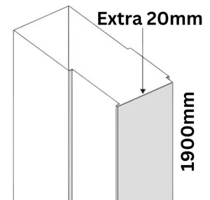 Merlyn Vivid Boost Extension Profile – Matt Black