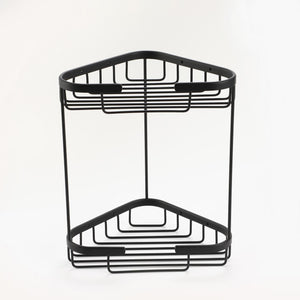 Auvellis Nina 2-Tier Storage Basket – Black