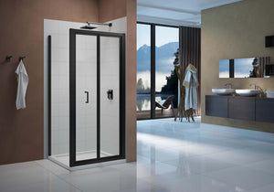 Merlyn Vivid Boost Side Panel - Matt Black – 900mm