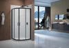 Merlyn Vivid Boost 2 Door Quadrant - Matt Black – 800mm