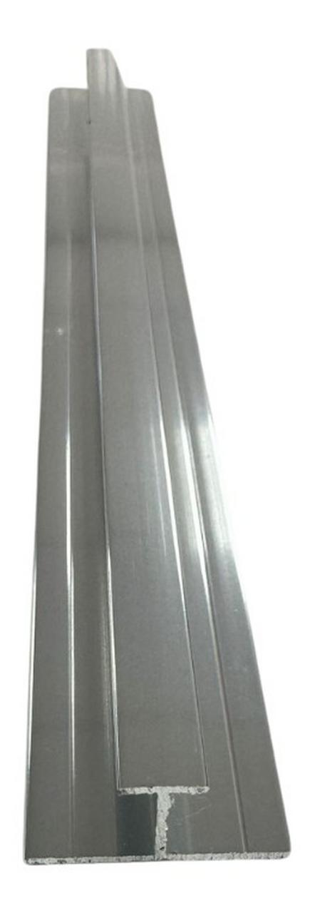 Auvellis Nexara H-Shaped 2-Part Stacking Profile 2.4m – Polished Chrome