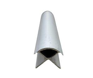 Auvellis Nexara Rounded External Profile 2.4m – Aluminium