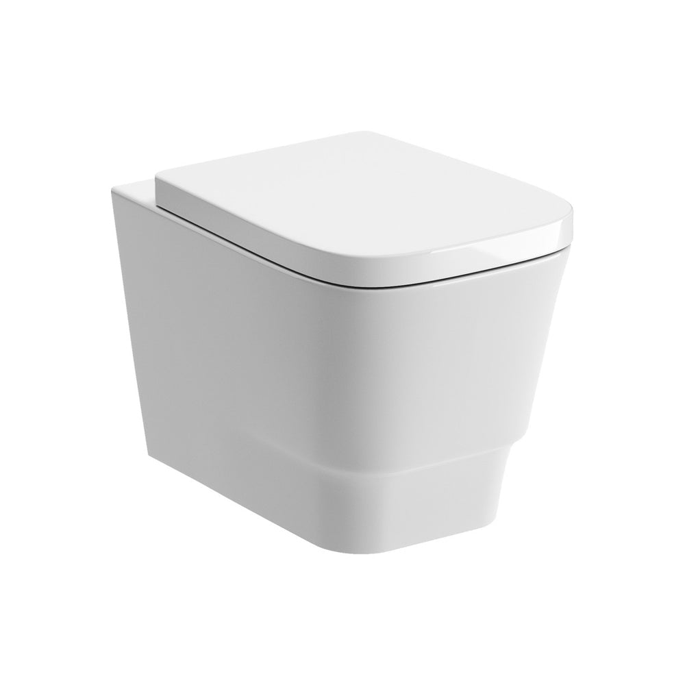 Amyris Wall Hung Toilet With Soft Close Seat Pureflo