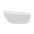 Ashbourne 1500x700mm Freestanding Slipper Bath Including Waste Kit