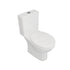Atlas Space Saving Rimless Close Coupled Toilet With Soft Close Seat