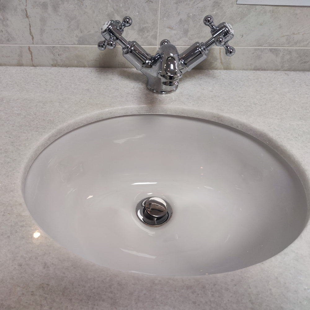 Bayswater 820×470mm Floor-standing Vanity Unit In Plummet Grey Bayswater