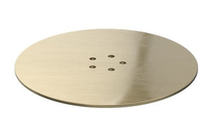 Auvellis RefleXion waste cover in brushed brass