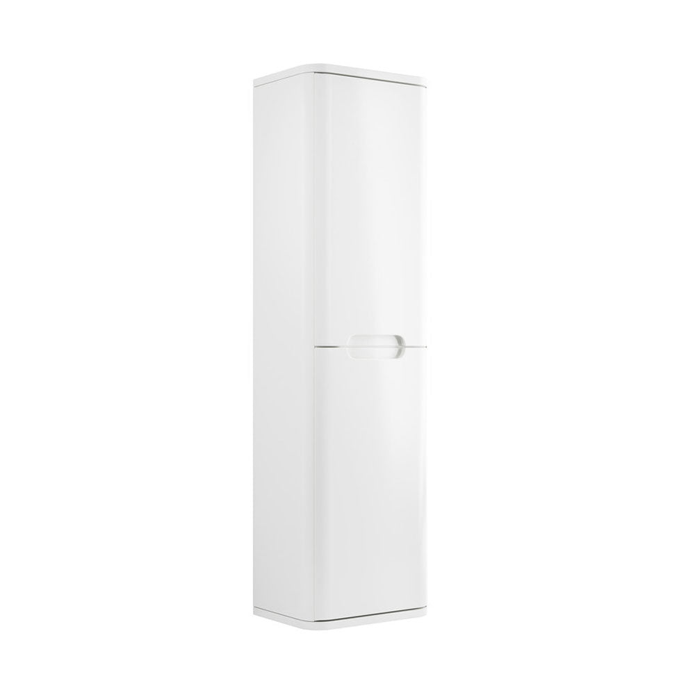 Auvellis Vela 350mm wall-hung tall cabinet – Gloss White