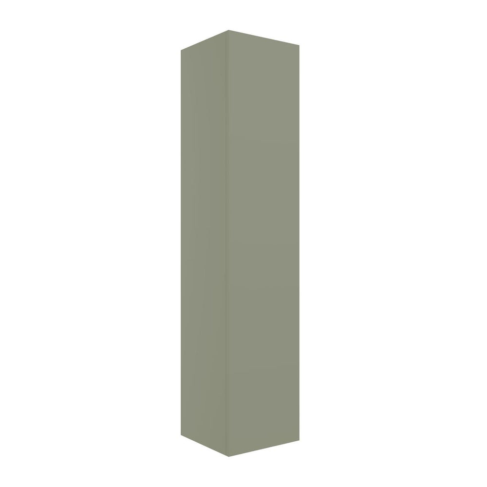 Auvellis Arven 350mm wall-hung tall unit in Matt Olive Green
