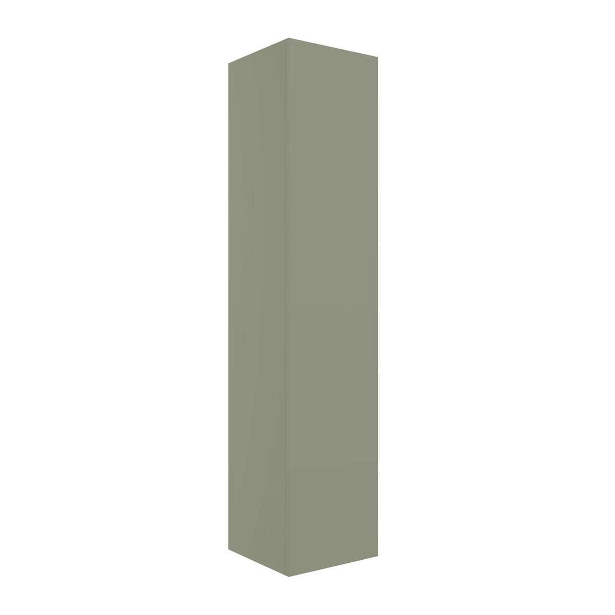 Auvellis Arven 350mm wall-hung tall unit in Matt Olive Green