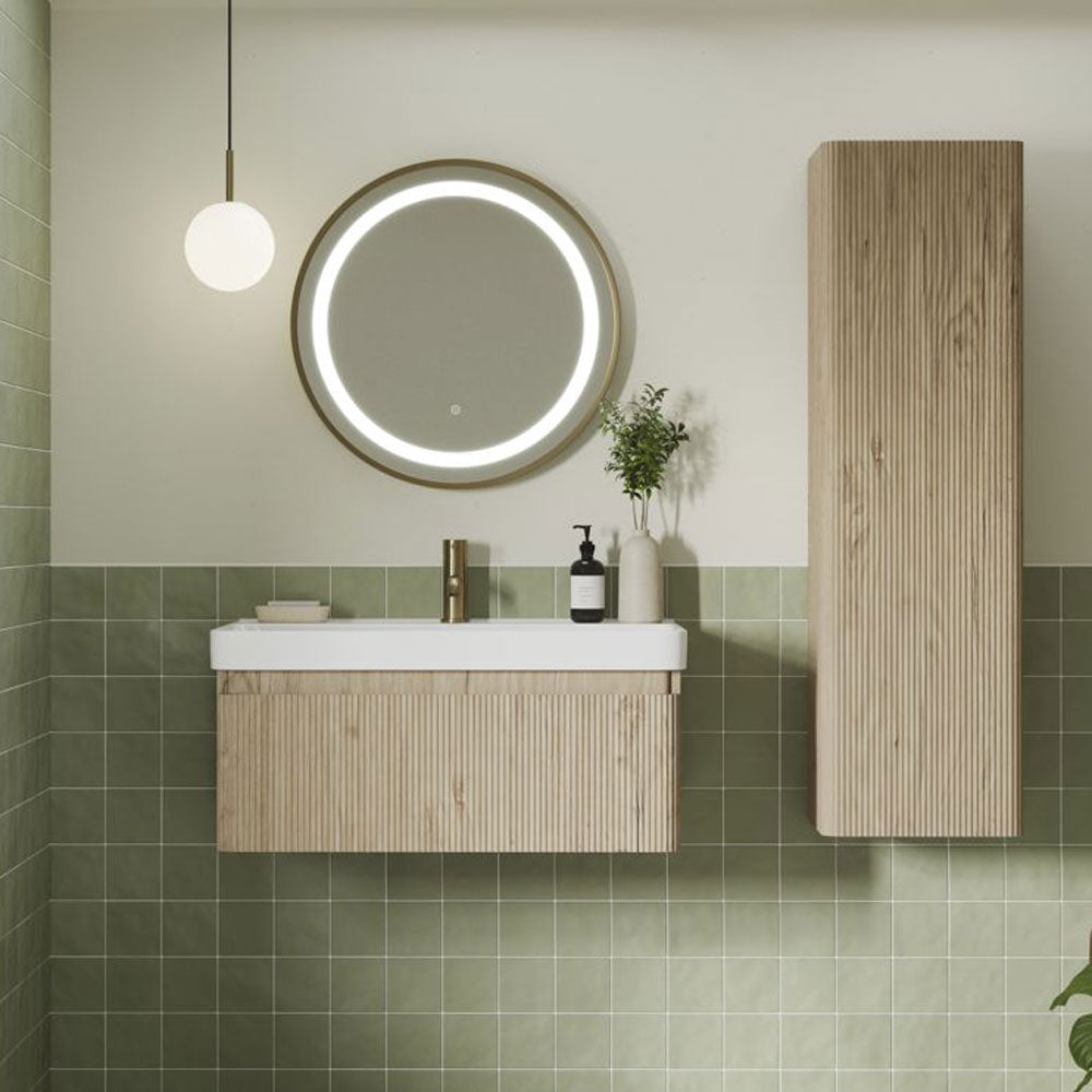 Kuba Wall Mounted Single Drawer Basin And Unit Pureflo