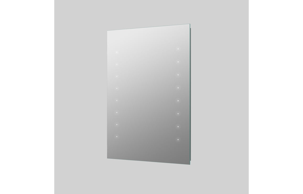 Auvellis Nexara rectangular battery-operated LED mirror