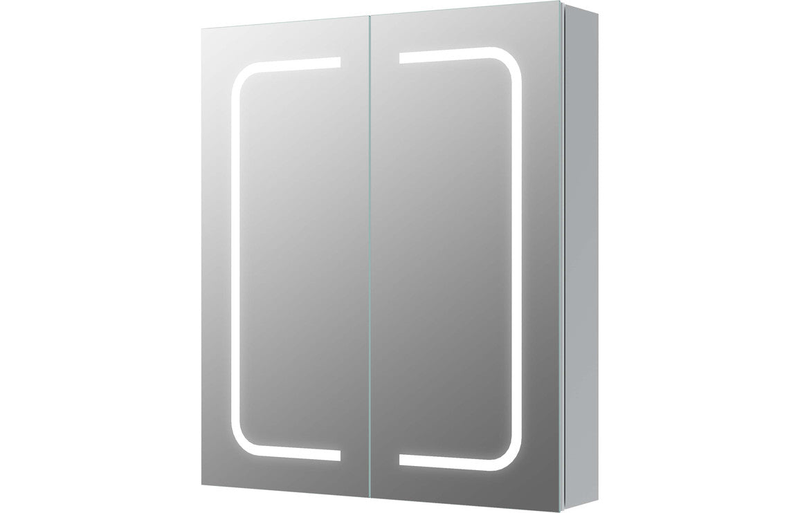 Auvellis Rika 600mm front-lit LED mirror cabinet