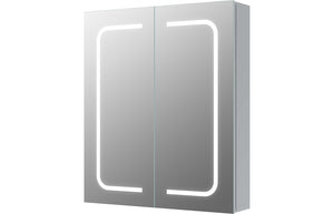 Auvellis Rika 600mm front-lit LED mirror cabinet