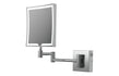 Auvellis Tarifa square LED cosmetic mirror – clean product view