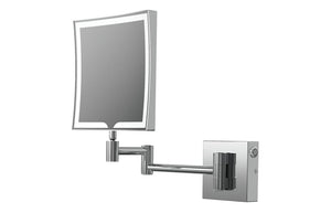 Auvellis Tarifa square LED cosmetic mirror – clean product view