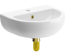 Tuscany 450mm Cloakroom Basin & Bottle Trap – detail view 1