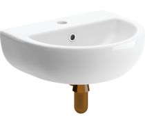 Tuscany 450mm Cloakroom Basin & Bottle Trap – detail view 3