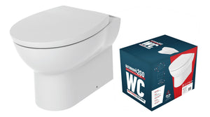 Auvellis Lunero Rimless Back-to-Wall WC with Soft-Close Seat – product view