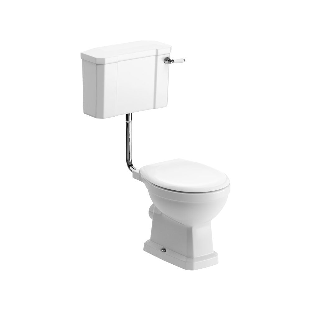 Sherbourne Low Level Toilet With  Fittings and Soft Close Seat