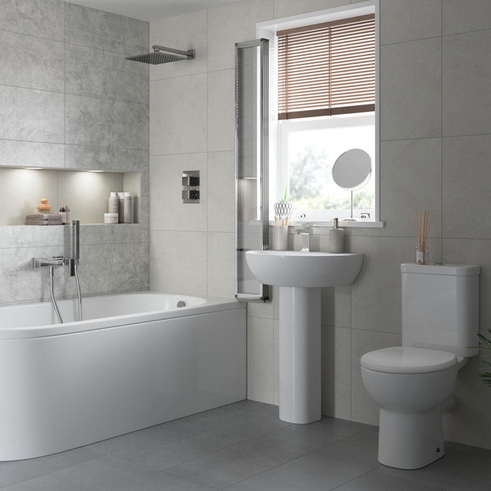 Auvellis Tuscany Close Coupled Toilet With Soft Close Seat