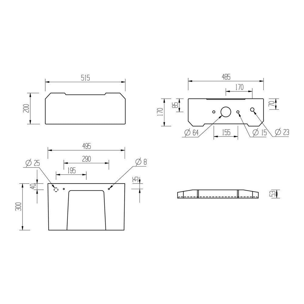 Auvellis Solenne Close-Coupled Toilet with Lever & Soft-Close Seat – product image 7