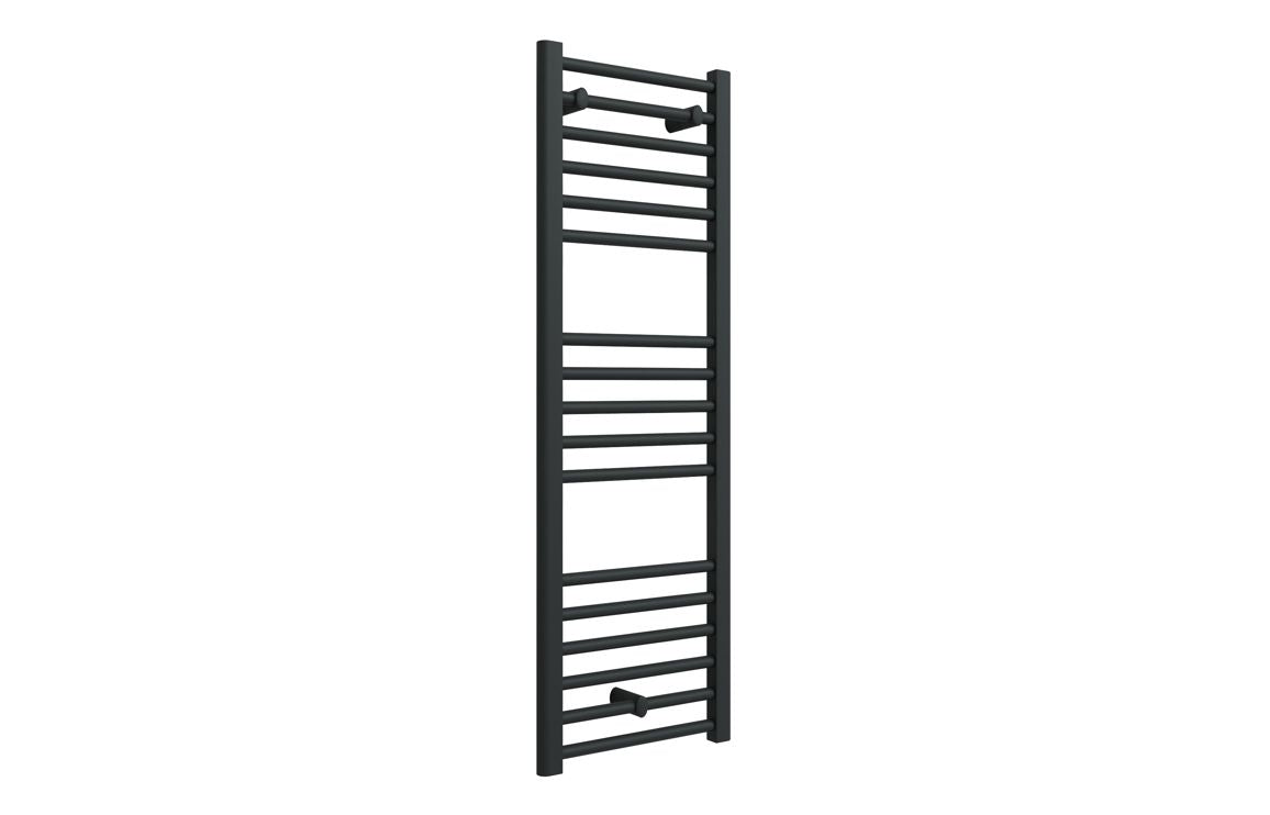 Auvellis Grada 400 x 1200mm towel rail in matt black