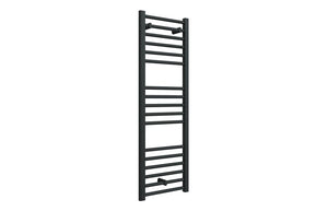 Auvellis Grada 400 x 1200mm towel rail in matt black