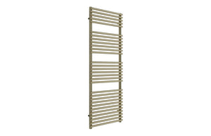 Auvellis Teplo 500 x 1450mm towel rail in brushed brass
