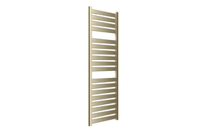 Auvellis Quadris 500 x 1420mm towel rail in brushed brass