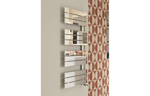 Auvellis Atra designer towel rail in a bathroom