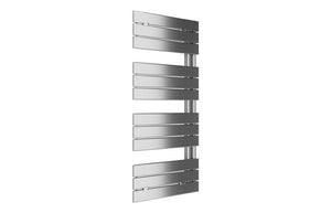 Auvellis Atra designer towel rail in chrome
