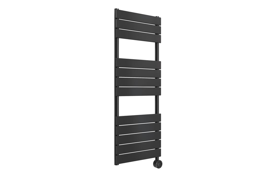 Auvellis Trend electric towel rail in matt black