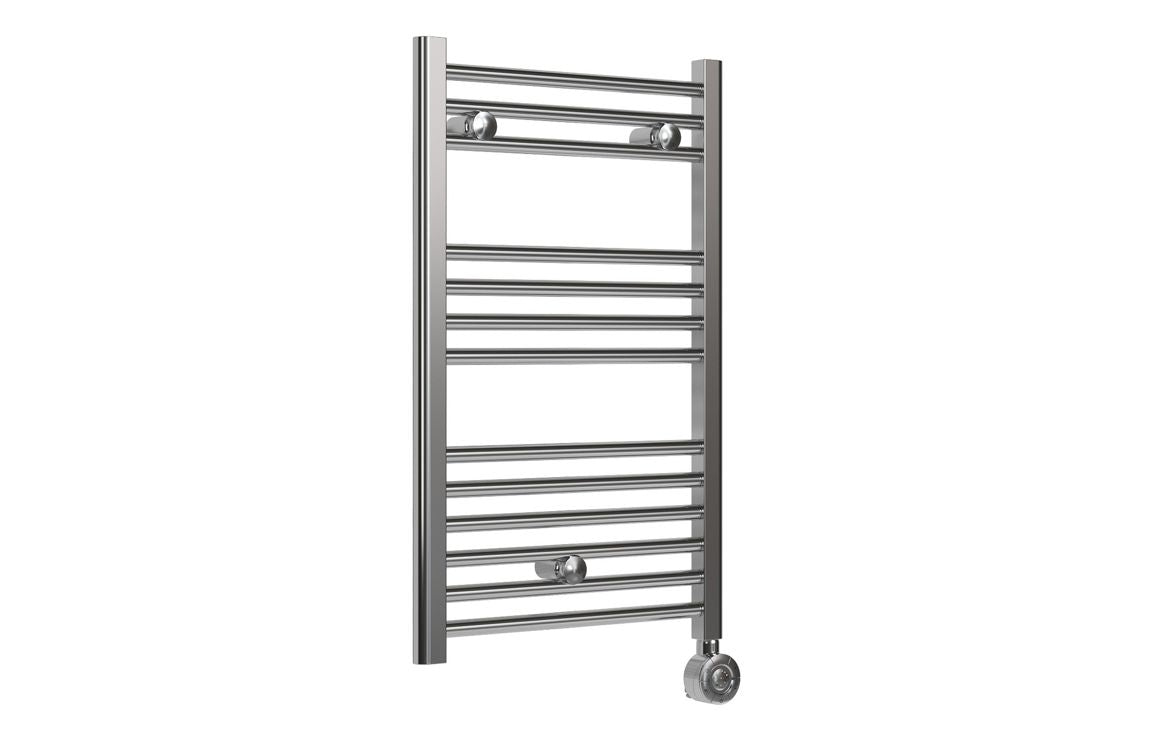 Auvellis Tivor 500 x 800mm electric towel rail in chrome