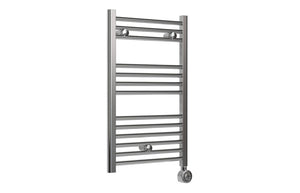 Auvellis Tivor 500 x 800mm electric towel rail in chrome