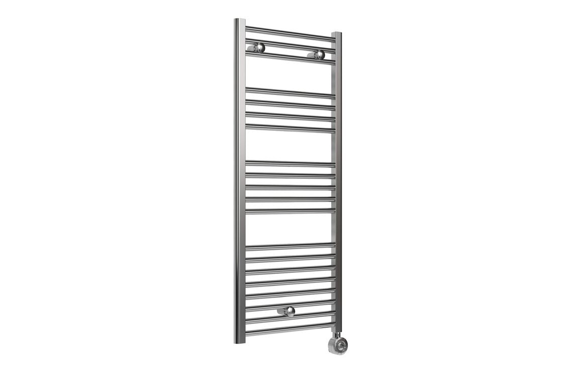 Auvellis Tivor 500 x 1200mm electric towel rail in chrome