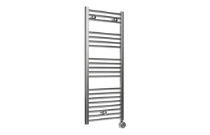 Auvellis Tivor 500 x 1200mm electric towel rail in chrome