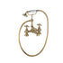 Tadlow Deck Mounted Bath Shower Mixer Pureflo