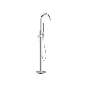 Auvellis Vela Freestanding Bath Shower Mixer with Handset in Chrome