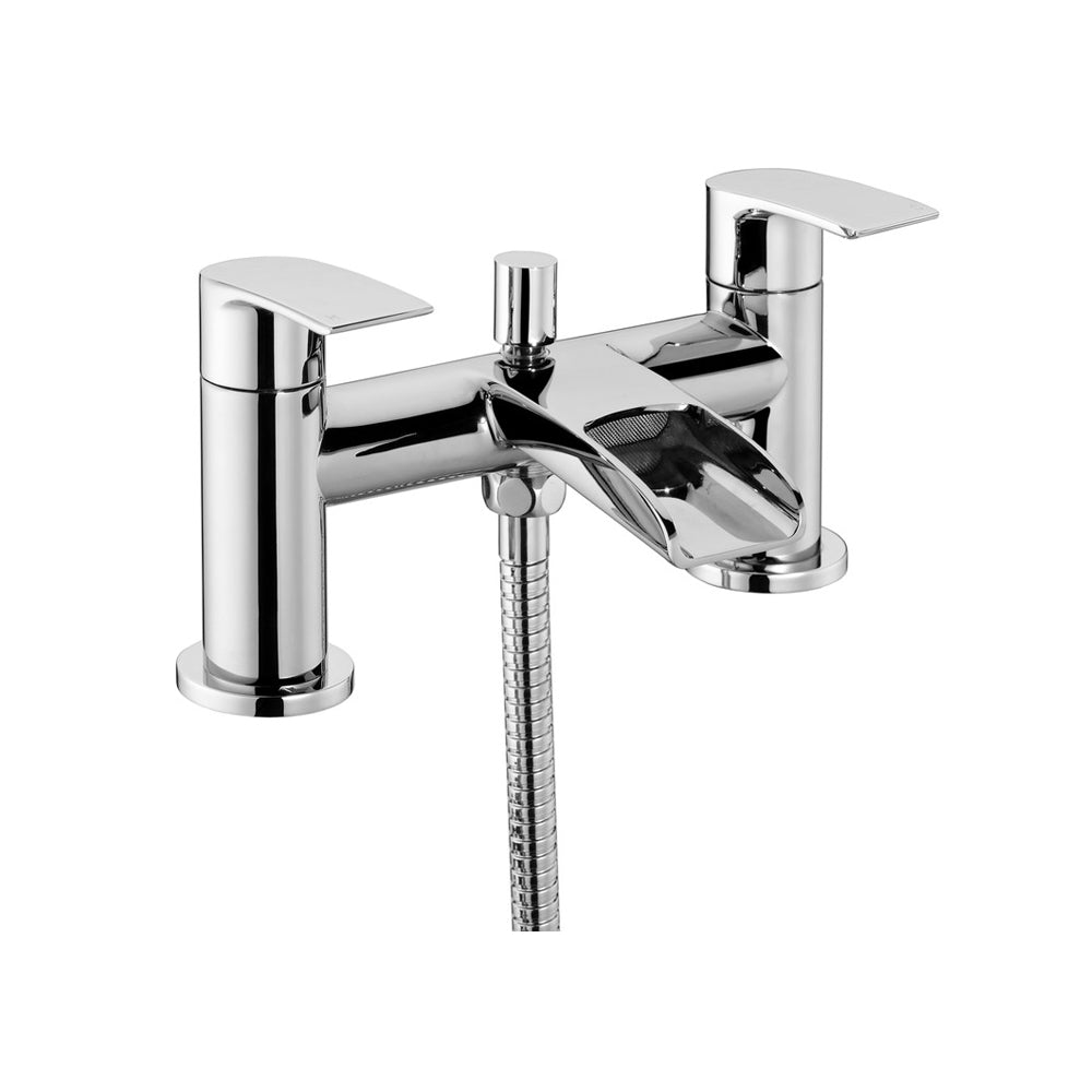 Reims Deck Mounted Waterfall Bath Shower Mixer