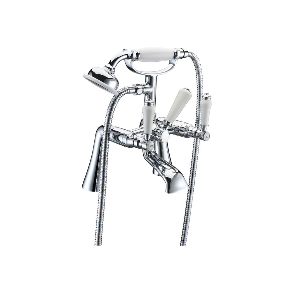 Millom Deck Mounted Bath Shower Mixer Pureflo