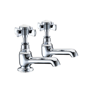 Bordon Bath Pillar Taps Pureflo