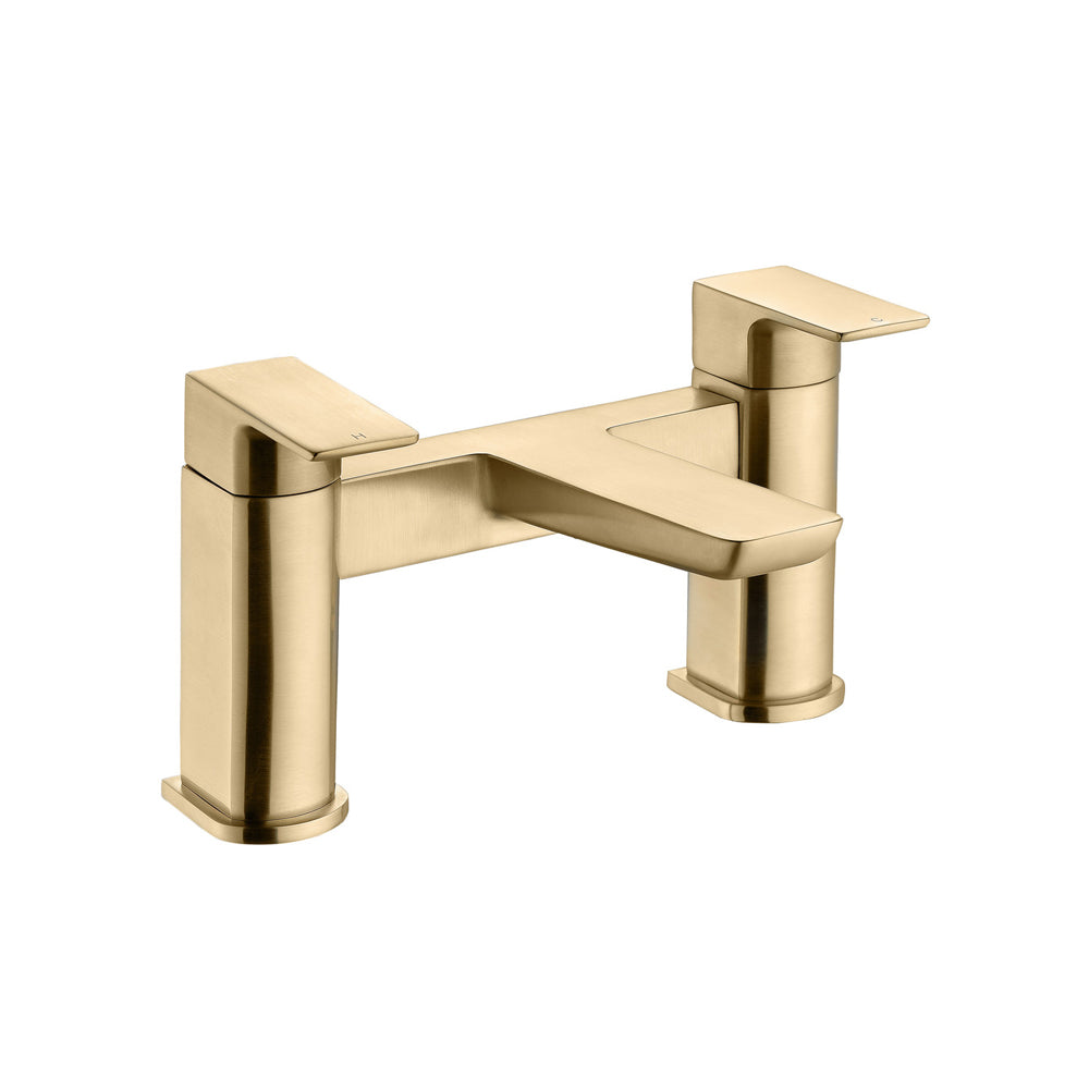 Berio Deck Mounted Bath Shower Mixer