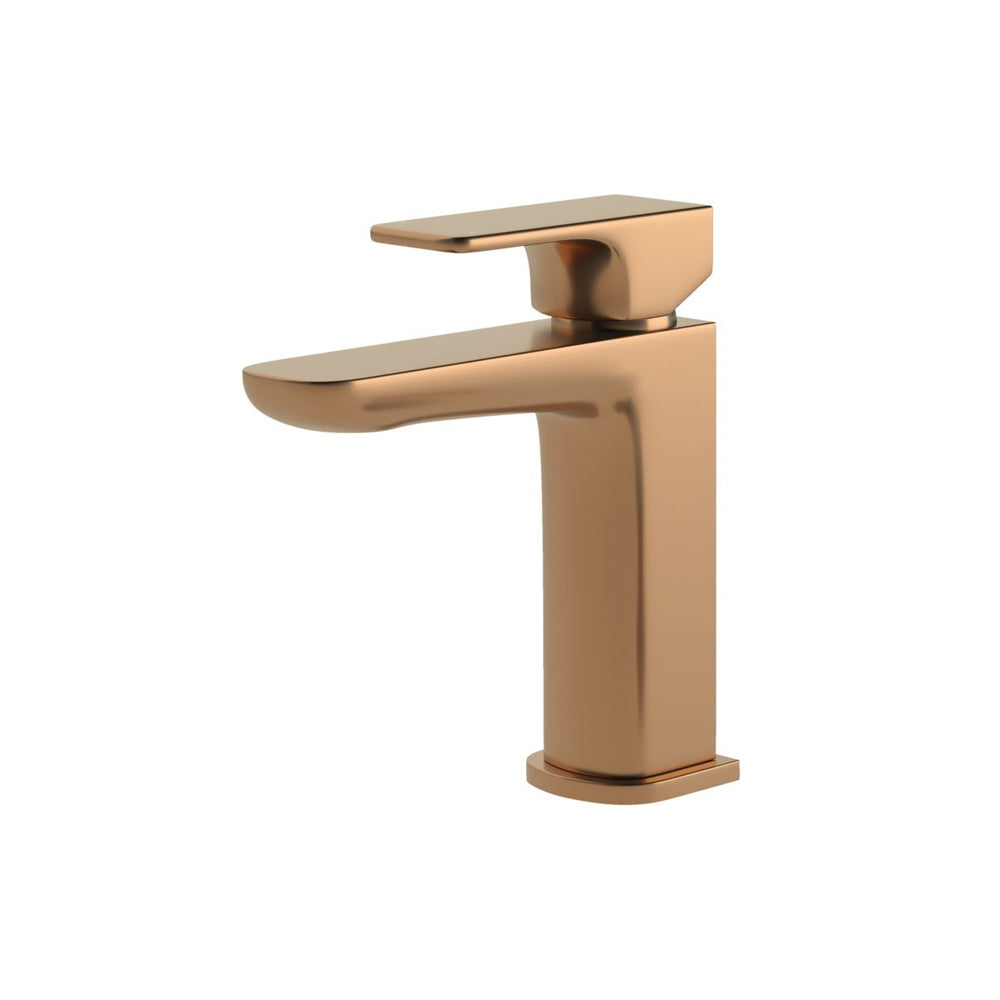 Auvellis Arven Cloakroom Basin Mixer with Waste in Brushed Bronze