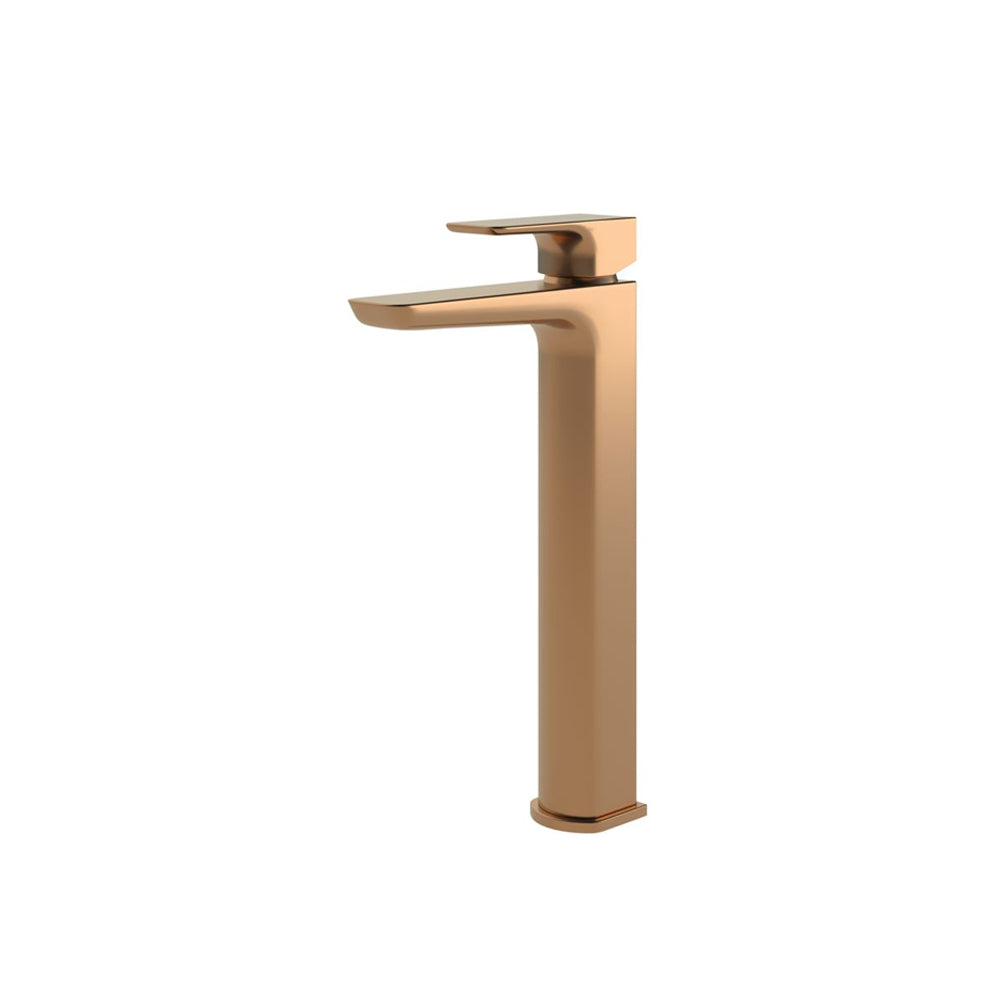 Auvellis Arven Tall Basin Mixer in Brushed Bronze